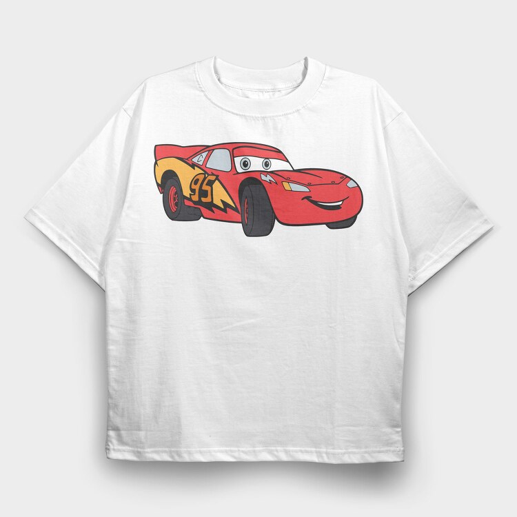 Cars 6, Tricou Oversize Barbati (Unisex)