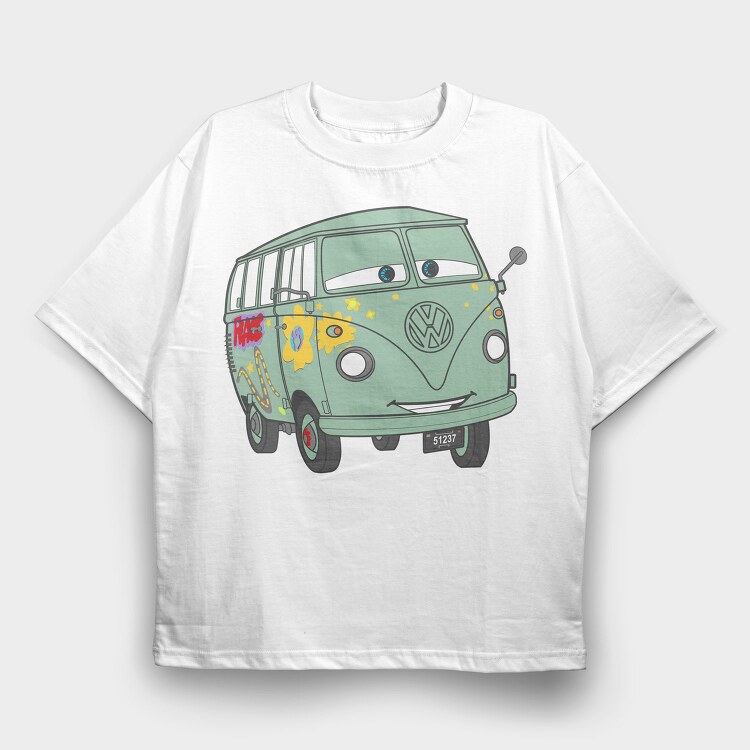 Cars 51, Tricou Oversize Barbati (Unisex)