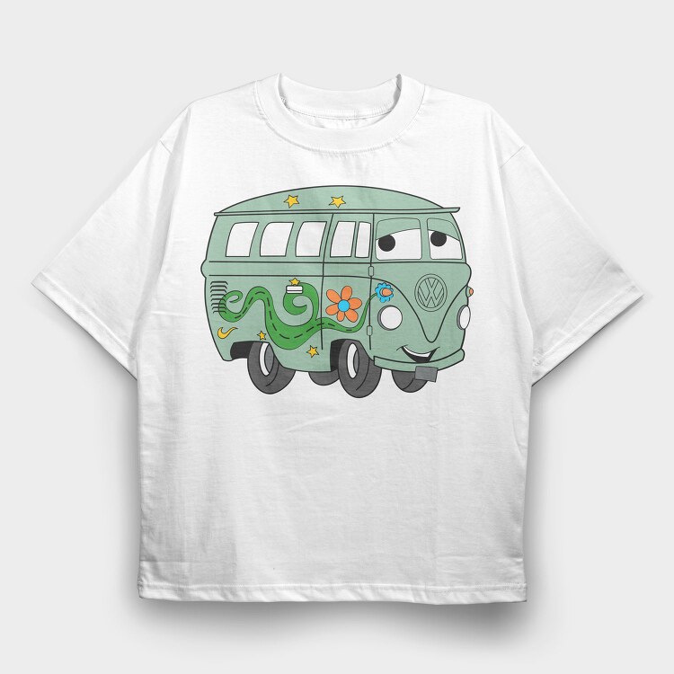 Cars 50, Tricou Oversize Barbati (Unisex)