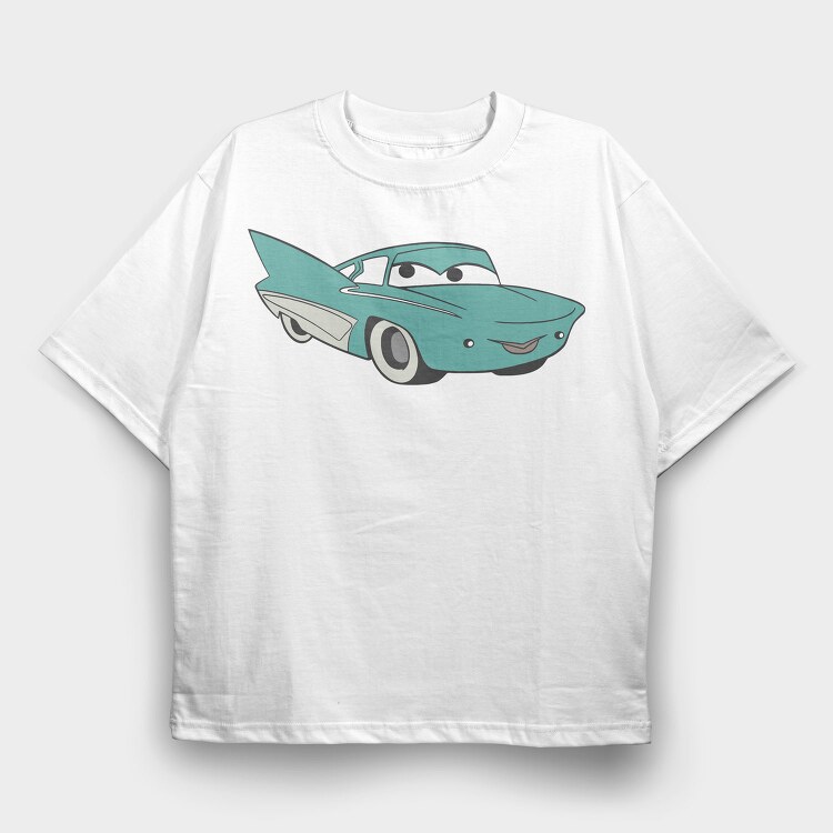 Cars 49, Tricou Oversize Barbati (Unisex)