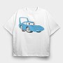 Cars 48, Tricou Oversize Barbati (Unisex)