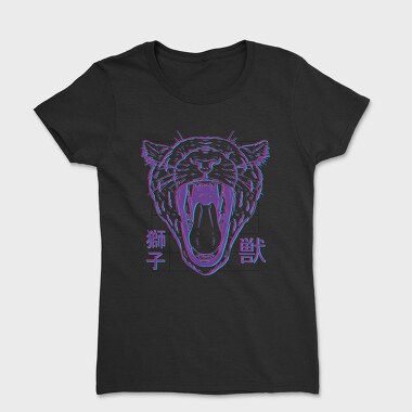 Roaring Lioness Blurred, Tricou Femei