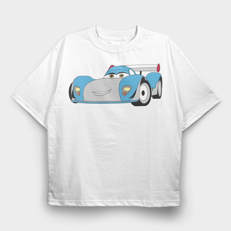 Cars 45, Tricou Oversize Barbati (Unisex)