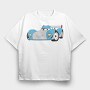 Cars 45, Tricou Oversize Barbati (Unisex)
