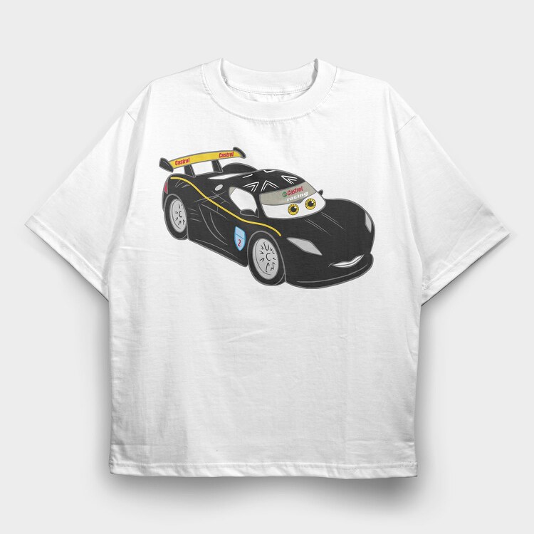 Cars 44, Tricou Oversize Barbati (Unisex)