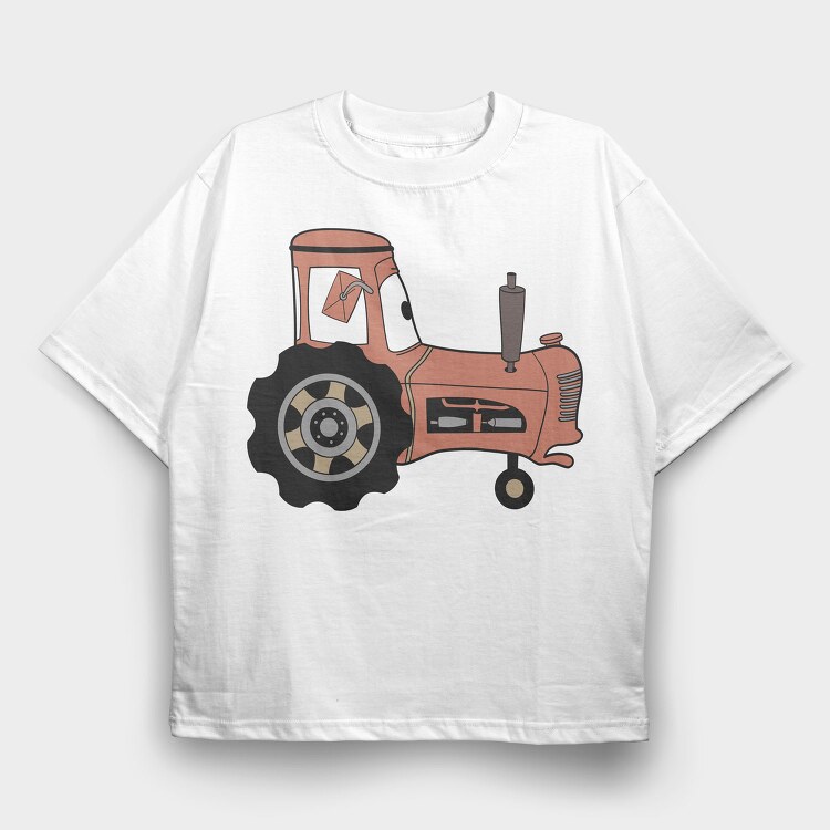 Cars 43, Tricou Oversize Barbati (Unisex)