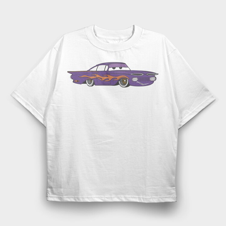 Cars 34, Tricou Oversize Barbati (Unisex)