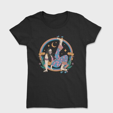 Roller Disco Girl Retro, Tricou Femei