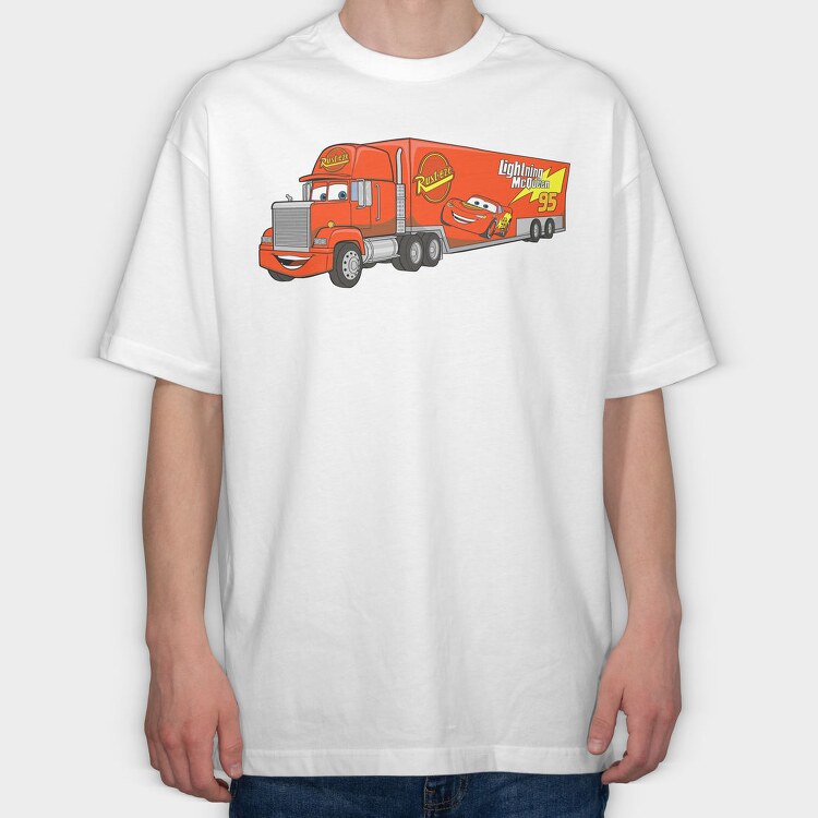 Cars 25, Tricou Oversize Barbati (Unisex)