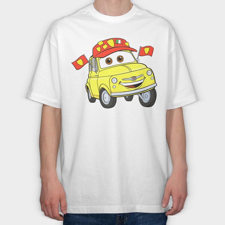 Cars 19, Tricou Oversize Barbati (Unisex)