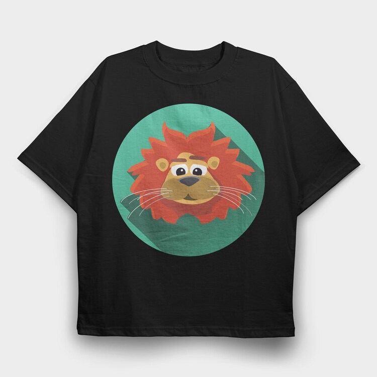 Roaring Lion Mane, Tricou Oversize Barbati (Unisex)