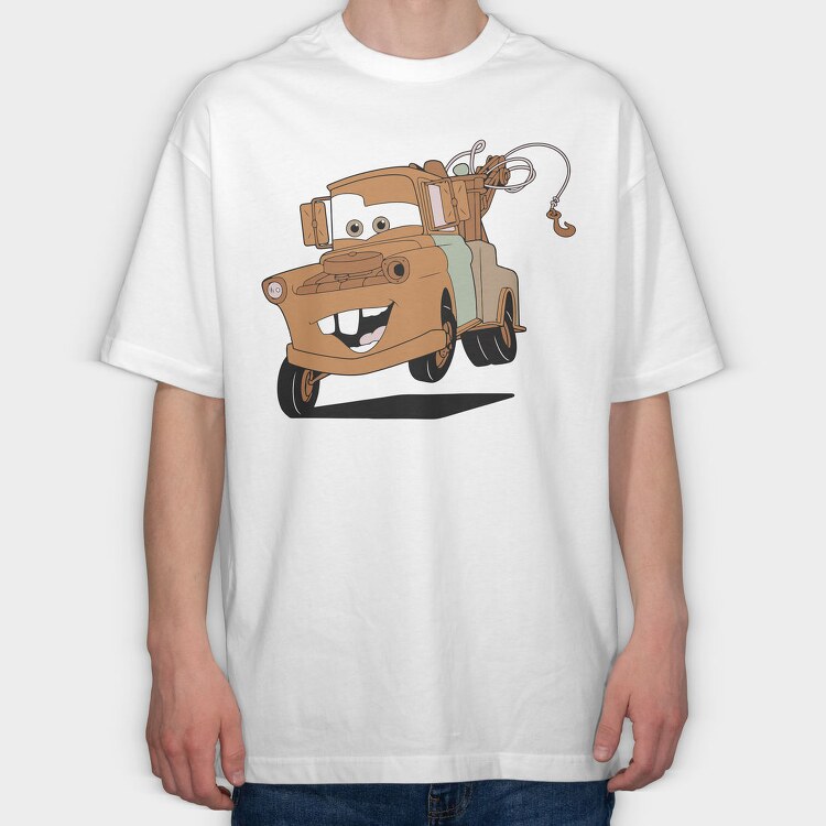 Cars 10, Tricou Oversize Barbati (Unisex)