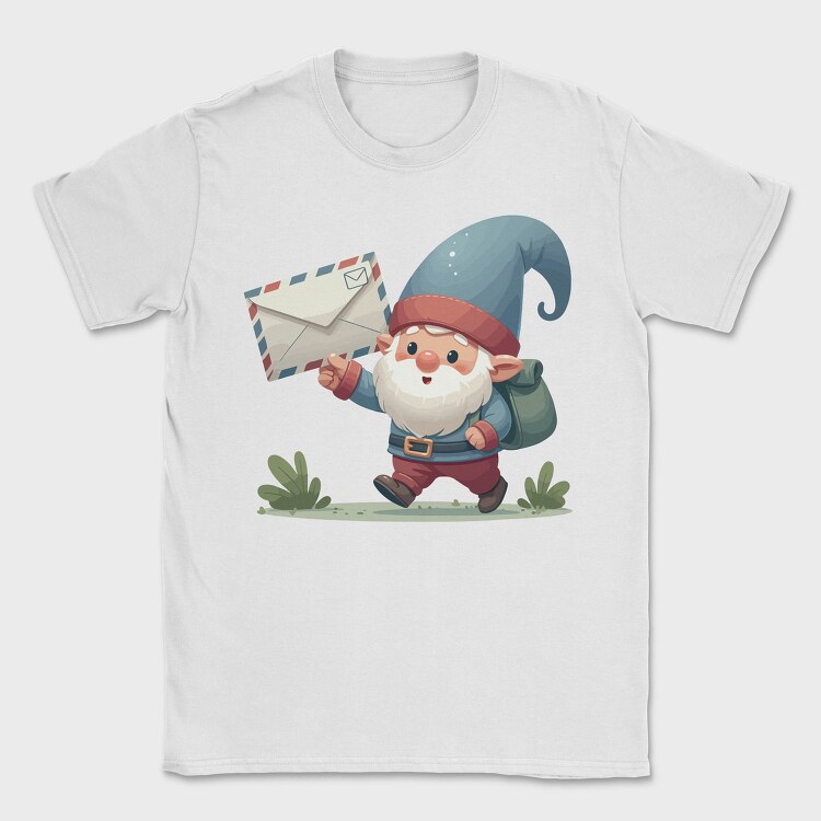 Delivery Gnome, Tricou Barbati (Unisex)