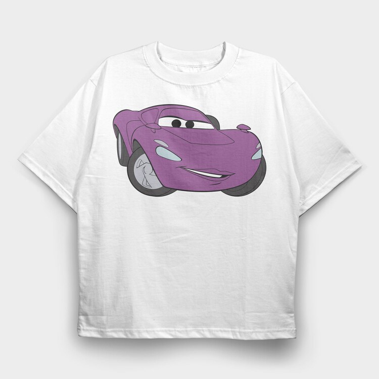 Cars 3, Tricou Oversize Barbati (Unisex)