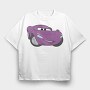 Cars 3, Tricou Oversize Barbati (Unisex)