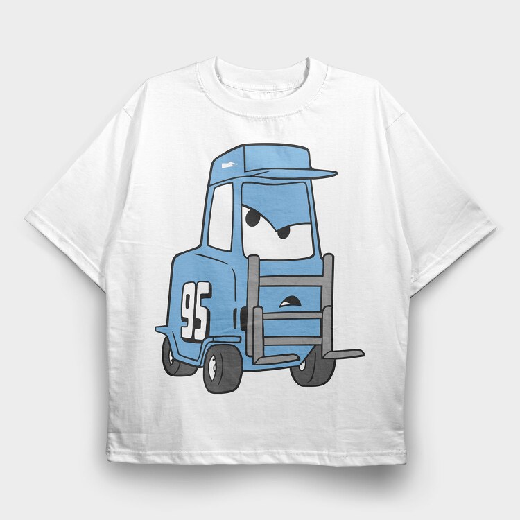 Cars 24, Tricou Oversize Barbati (Unisex)