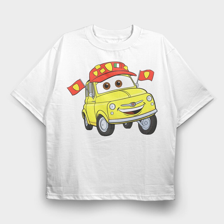 Cars 19, Tricou Oversize Barbati (Unisex)