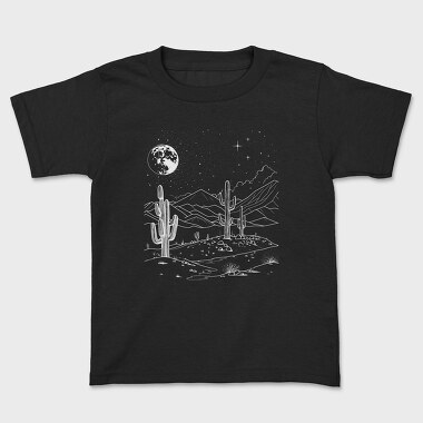 Desert And Cactus, Tricou Copii