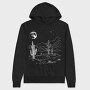 Desert And Cactus, Hanorac Oversize Barbati (Unisex)