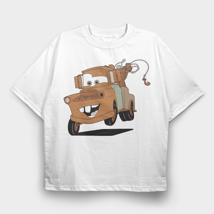 Cars 10, Tricou Oversize Barbati (Unisex)