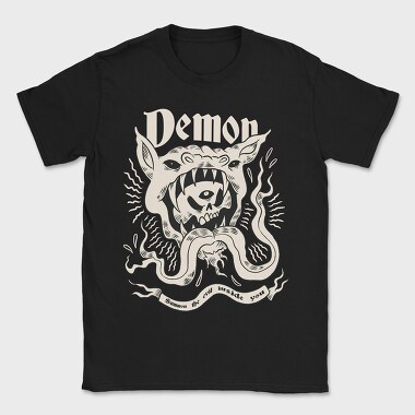 Satanic Creature Dark Magic 04, Tricou Barbati (Unisex)