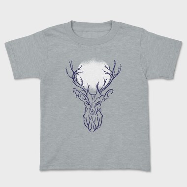 Tree Deer Branches, Tricou Copii
