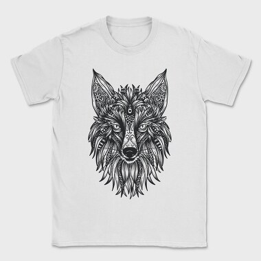 Tribal Fox 001, Tricou Barbati (Unisex)