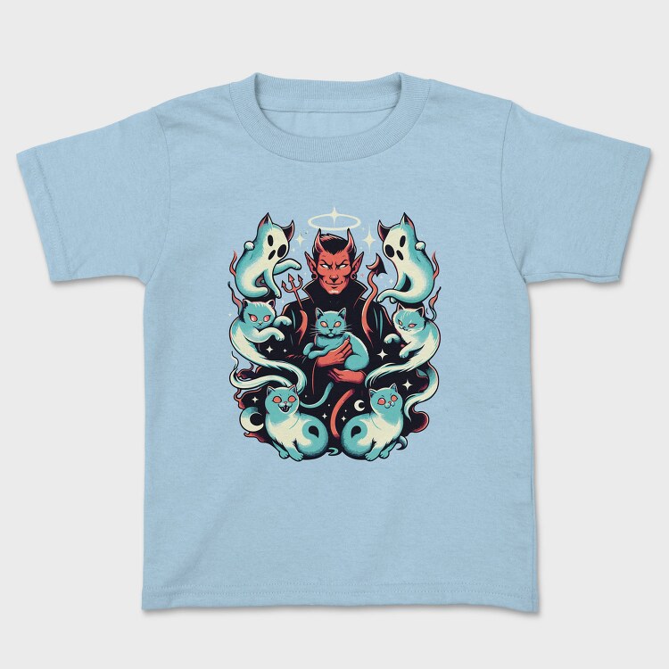Devil And Ghost Cats, Tricou Copii