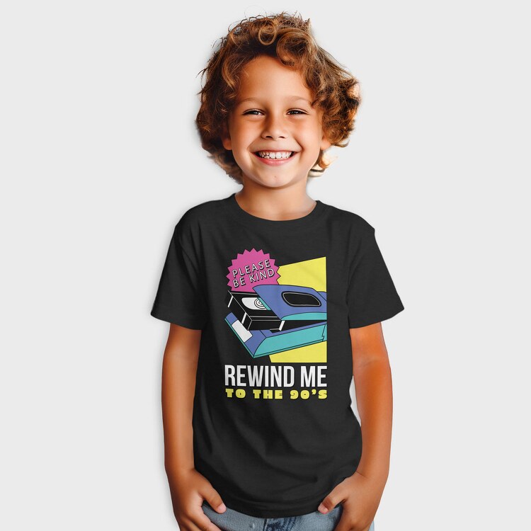 Rewind Me to the 90 S, Tricou Copii