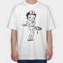 Betty Boop 71, Tricou Oversize Barbati (Unisex)