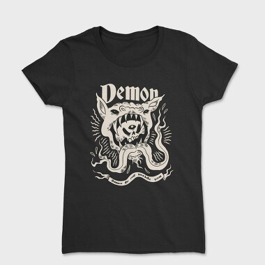 Satanic Creature Dark Magic 04, Tricou Femei