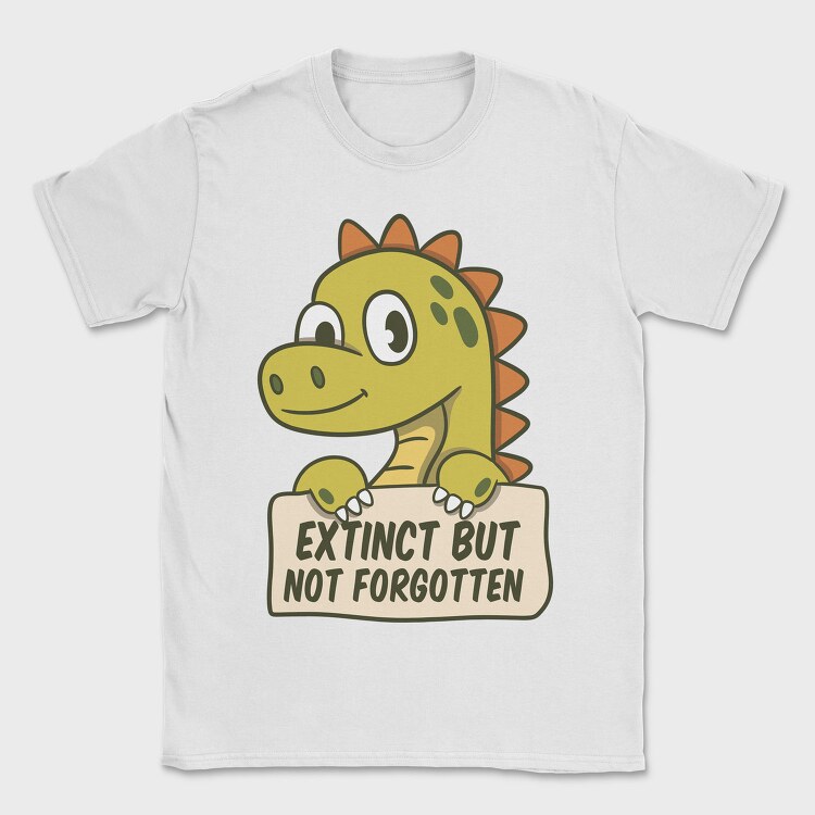 Dinosaur Conservation Extinct Dino Nc, Tricou Barbati (Unisex)