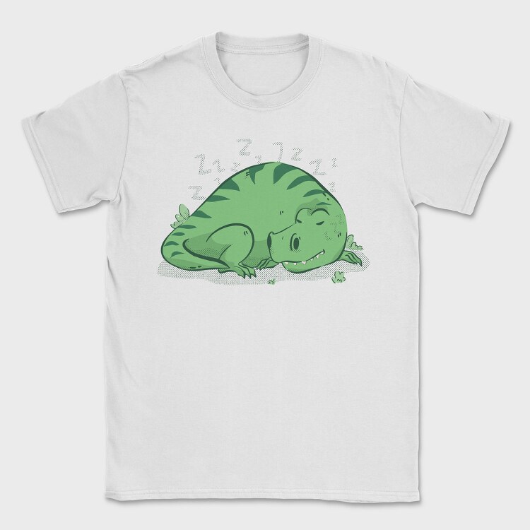 Dinosaur Sleeping T Rex, Tricou Barbati (Unisex)