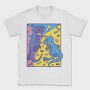 Dinosaurs Indoor Rock Climbing Velociraptor, Tricou Barbati (Unisex)