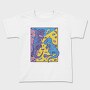 Dinosaurs Indoor Rock Climbing Velociraptor, Tricou Copii