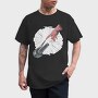 Hand And Motorcycle, Tricou Barbati (Unisex)