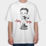 Betty Boop 70, Tricou Oversize Barbati (Unisex)