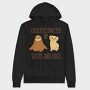 Distracted Sloths And Dogs, Hanorac Oversize Barbati (Unisex)