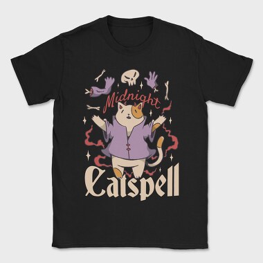 Satanic Cat Animal Magic Ritual Cute Goth 01, Tricou Barbati (Unisex)