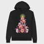 Dog Christmas Tree, Hanorac Oversize Barbati (Unisex)