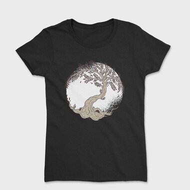 Tree Of Life Illustration, Tricou Femei