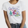 Santa Getting Ready for Christmas, Tricou Femei