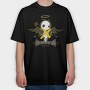 Black Angel 2, Tricou Oversize Barbati (Unisex)
