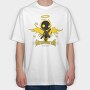 Black Angel 1, Tricou Oversize Barbati (Unisex)