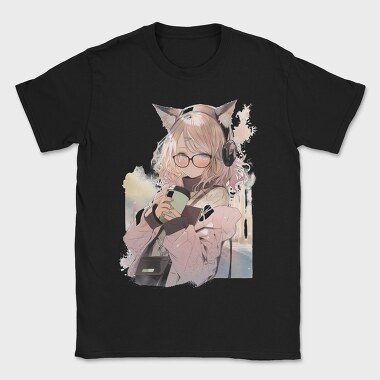 Animegirl, Tricou Barbati (Unisex)