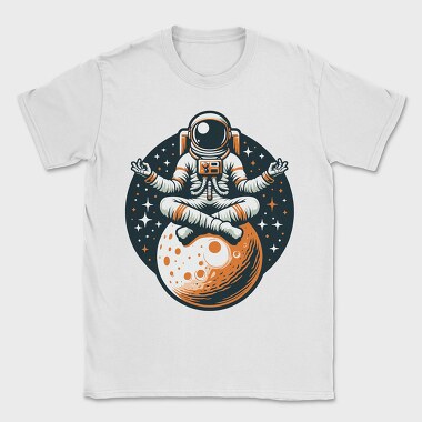 Astronaut Yoga Planet, Tricou Barbati (Unisex)