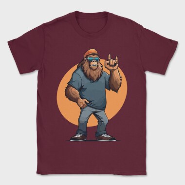 Bigfoot Rock, Tricou Barbati (Unisex)