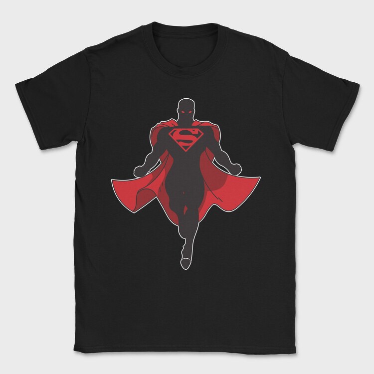 Black Superman, Tricou Barbati (Unisex)