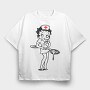 Betty Boop 71, Tricou Oversize Barbati (Unisex)