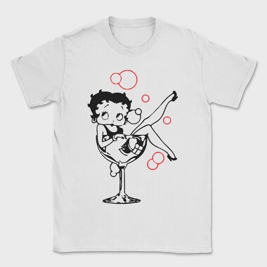 Betty Boop 69, Tricou Barbati (Unisex)